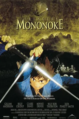 Produktbild von Princess Mononoke Poster  + Ü-Poster