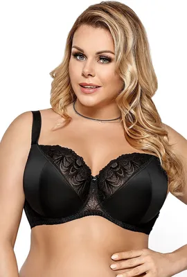 Image de Gorsenia K425 Casablanca noir 115C Soutien-gorge souple