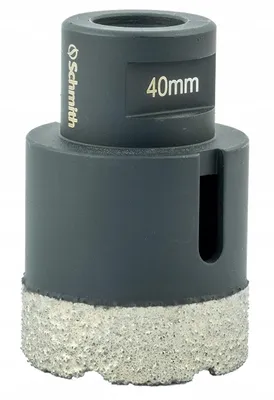 Produktbild von Schmith Diamantbohrkrone M14 / 40 mm Holzlochsäge Dosenbohrer Lochkreissäge Holz Bohrer
