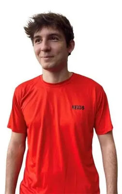Obrázek produktu pro Tričko s krátkým rukávem Nexus Imagine, červené, velikost L, pánské, červené, velikost L