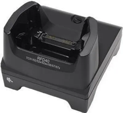 Image de Zebra - Station de charge portable - emplacement unique - pour Zebra TC52, TC52AX, TC52x, TC56, TC57, TC57x (CR40-1S0T-TC5-M-01)