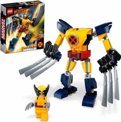Produktbild von LEGO 76202 Marvel Wolverine Mech, Figur zum Sammeln