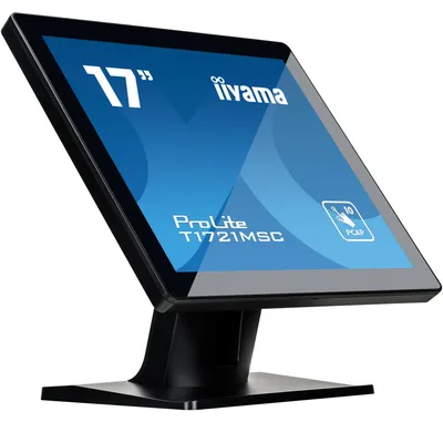 Produktbild von iiyama ProLite T1721MSC-B2 Computerbildschirm 43,2 cm (17") 1280 x 1024 Pixel SXGA LED Touchscreen Tisch Schwarz