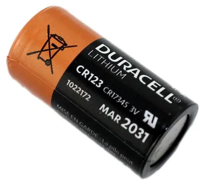 Produktbild von DURACELL HP Lithium 123 (CR17345) BULK 400 - 3V BULK/lose auch für Zoll AED/ Plus
