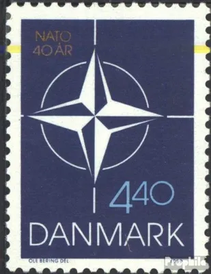 Produktbild von Briefmarken Dänemark 1989 Mi 946 (kompl.Ausg.) postfrisch NATO