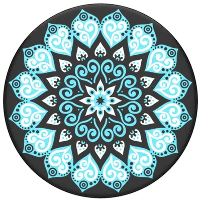 Produktbild von PopSockets PG Friedensmandala Himmel, E-Buchleser, Handy/Smartphone, Tablet/UMPC, Passive Halterung, Auto, Drinnen, Draußen, Mehrfarbig