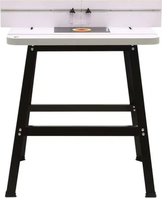 Produktbild von vidaXL Oberfräsentisch Stahl und MDF 81x61x88 cm