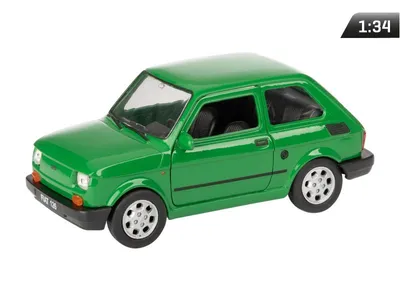 Zdjęcie produktu dla Model 1:34, PRL FIAT 126p, zielony (A884F126Z)