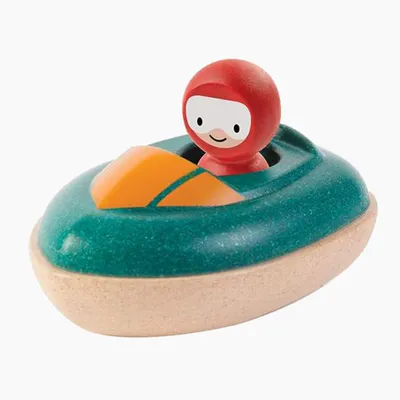 Produktbild von PlanToys Holzspielzeug Schnelles Boot