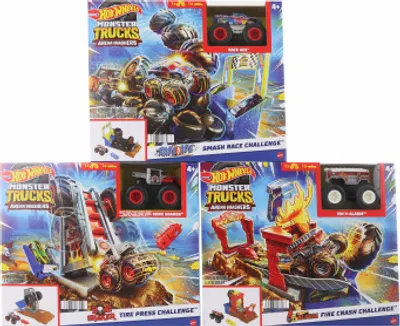 Immagine prodotto di Hot Wheels Monster trucks arena - gioco di sfida di corse HNB87
