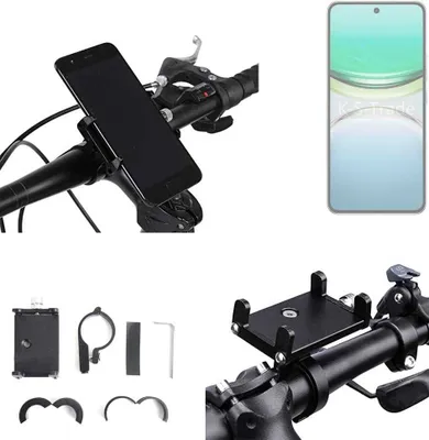 Produktbild von K-S-Trade Handyhalterung für das Fahrrad kompatibel mit Vivo Y300 Pro Halter Lenkstange Fahrradhalterung Motorrad Bike Mount Befestigung Smartphone