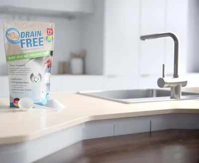 Produktbild von MEDIASHOP Abflussreiniger Pure100 Drainfree