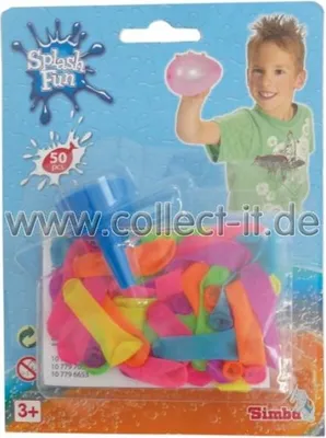 Produktbild von 50Stück Splash Fun Wasserbomben, 1 Pack