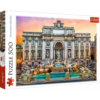 Produktbild von Trefl - Puzzle Fontanna di Trevi, Rome, Italy - 500 dielov