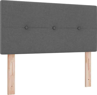 Obrázok produktu pre vidaXL Výškovo nastaviteľná čelová doska s čelovou doskou tmavošedá 80 cm látka