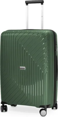 Produktbild von HAUPTSTADTKOFFER TXL - ultraleichter Koffer, mittelgroßer Rollkoffer Reisekoffer Größe M, robuster Hartschalen-Trolley 4 Rollen sehr leicht, TSA, 66 cm, 73 L,Dunkelgrün