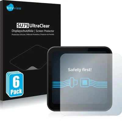 Produktbild von 6x Für DJI Action 2 Schutzfolie Savvies Displayschutz Display Schutz Folie Klar Transparent