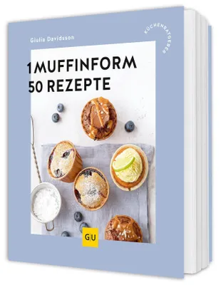 Produktbild von Backbuch: 50 einfache Muffin-Rezepte für die Muffinform – mit Tipps für Toppings & Füllungen
