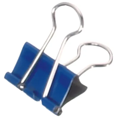 Immagine prodotto di MAUL Morsetti pieghevoli mauly® Acciaio per molle Metallo 12 pezzi 19 mm blu