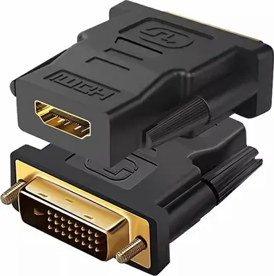 Produktbild von K24 HDMI auf DVI Adapter HDMI Buchse zu DVI Stecker 24+1 Stecker Adapter 1080P