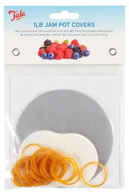 Deckelset für 450-g-Marmeladengläser, 24-teilig