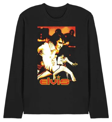 Immagine prodotto di Elvis Presley - Maglietta "Showman" unisex uomo/donna TV32998 (XXL) (Nero)