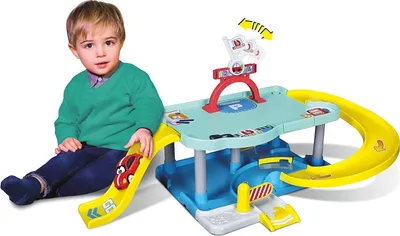 Immagine prodotto di BB Junior - Set di giochi per il parco auto - My 1st Tune Up Garage con auto VW New Beetle