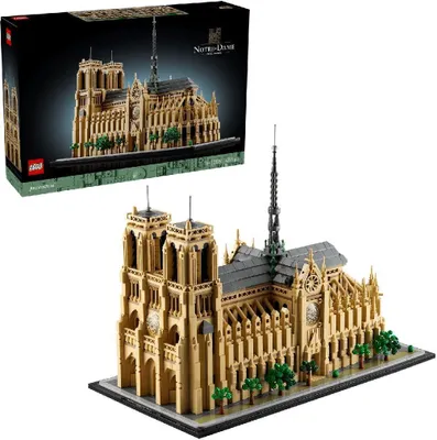 Obrázok produktu pre LEGO Architecture Notre-Dame v Paríži, Stavebnica, 18 rok / roky, Plast, 4383 kusov, 3,88 kg