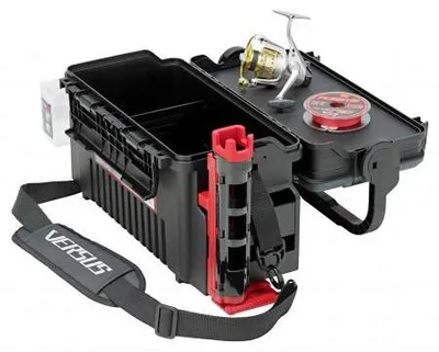 Produktbild von Meiho Multifunktionsbox schwarz Angelkoffer VS-7070
