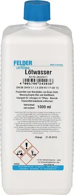Produktbild von Felder Lötwasser zum Weichlöten 500ml