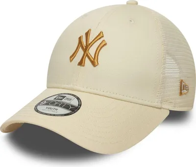 Produktbild von New Era MLB 9FORTY Trucker Cap Homefield New York Yankees Youth beige