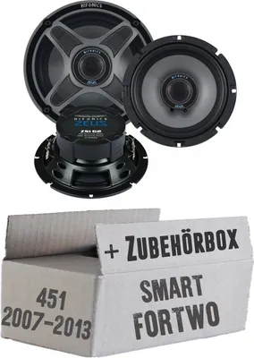Produktbild von Smart ForTwo 451 Front - Hifonics Zeus ZSi62 - 16,5cm Koax-System - Einbauset