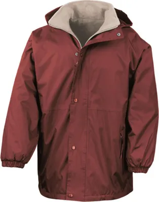 Produktbild von Result R160X | Reversible Stormstuff Jacket - Farbe: Burgundy/Camel - Größe: S