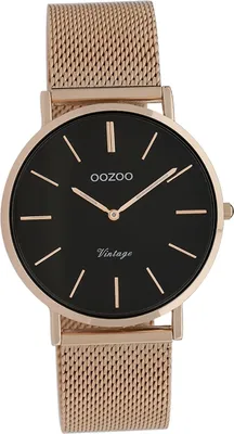 Image de Oozoo Montre femme rose?or analogique C9926A Vintage Series Bracelet en acier inoxydable D2UOC9926A