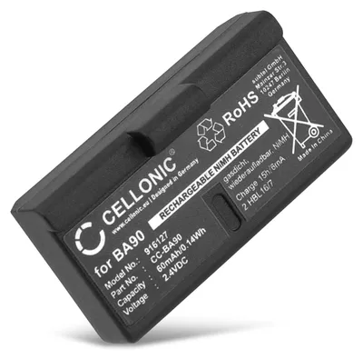 Image de subtel 1x Batterie compatible avec Sennheiser A100A, Audioport A1