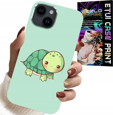 Obrázok produktu pre Puzdro Pre Iphone 13 - Roztomilé Korytnačie Vzory Pre Deti + Sklo