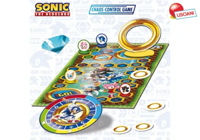 Obrázek produktu pro Lisciani Desková hra Sonic a chaosové smaragdy