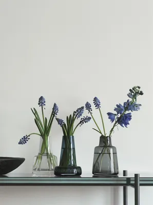 Produktbild von Holmegaard Vase Flora Glas klar 12 cm (h)