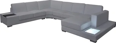 Productafbeelding van Eckbank, bank, bekleding, woonkamer, design, banken, textiel, LED, USB