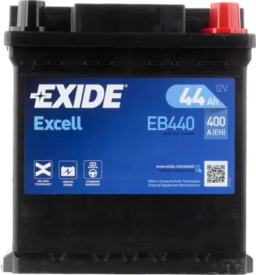 Immagine prodotto di Batteria auto Exide EB440 Excell 12V 44Ah 400A
