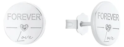 Produktbild von 925er Silber Ohrstecker für Damen mit Zirkonia von s.Oliver
