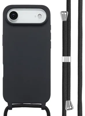 Obrázok produktu pre imoshion silikónové puzdro s remienkom iPhone Air – čierne