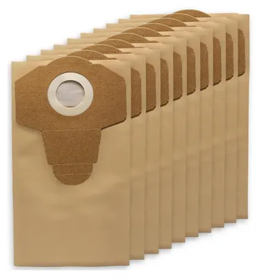 Produktbild von 10 Parkside Staubsaugerbeutel 20 L PNTS 1300 A1  IAN 55929 braun 906-05