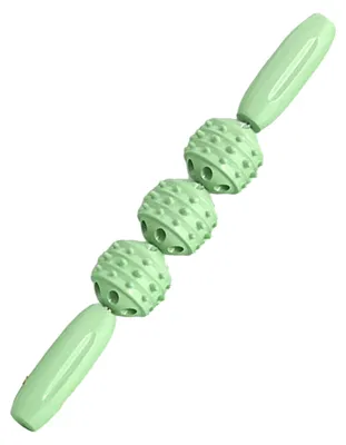 Produktbild von Muskelroller für Sportler, 3/4 Rollen, Tiefengewebsmassage-Stick, Werkzeug zur Bein- und Rückenregeneration, Faszienrolle gegen Cellulite und Muskelkater