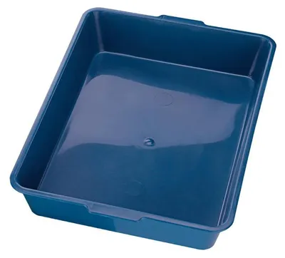 Produktbild von Katzentoilette Katzenklo - 45 x 31 x 8 cm - Schwarz