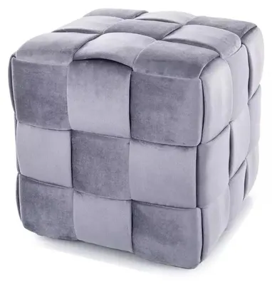 Obrázok produktu pre FURNLUX sedacia podložka Casel, sivá, 42 cm / Hlavná farba: sivá / Rozmery: 42 x 42 x 42 cm