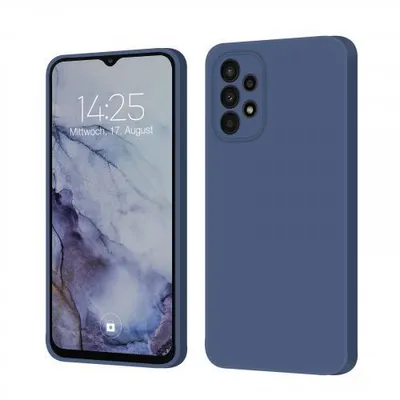 Produktbild von Liquid Silikon Hülle für Samsung Galaxy A23 5G - Farbe: Lavendelblau - Modellkompatibilität: Für Samsung Galaxy A23 5G