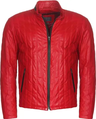 Produktbild von Lederjacke - ARMANO - Größe: XL | Farbe: Rot