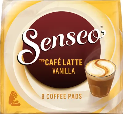 Produktbild von Senseo Café Latte Vanilla | 8 Kaffeepads