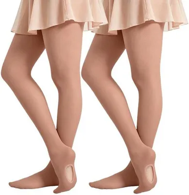 Produktbild von Tanzhose, verstellbar - Balletthose - Mädchen-Tanzhose - ohne Fußträger - atmungsaktiv - aus weichen Materialien